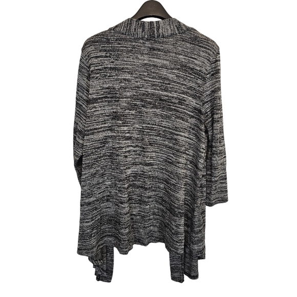 Torrid Size 0 Stretchy Space Dye Open Front Knit Cardigan - Picture 2 of 7